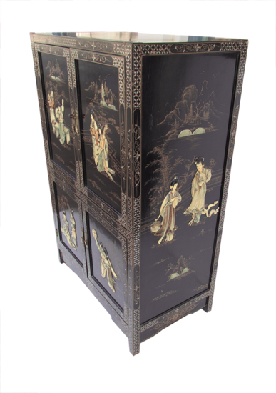 Chinese Cabinet – Black Lacquer