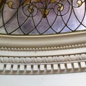Oval Stained Glass Dome