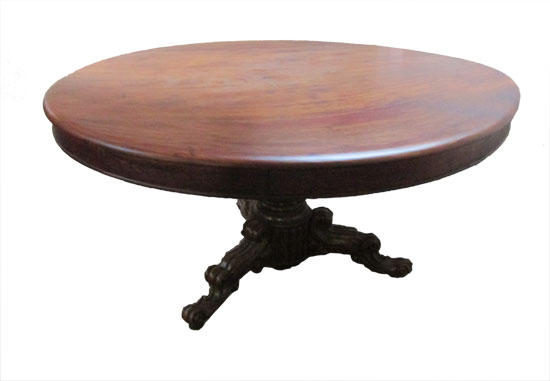 Round Victorian Table