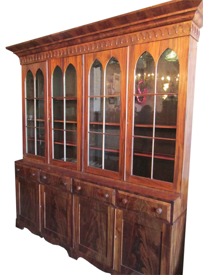 Large Gothic Bookcase