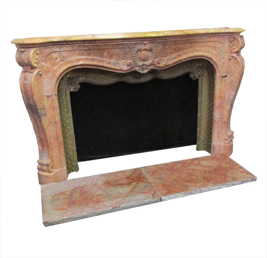 Large French Marble Mantel
