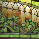 Large Arched Stained Glass Window
