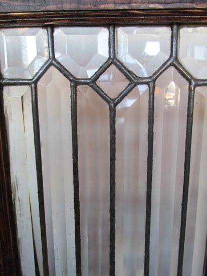 Pair Of Beveled Glass Sidelights