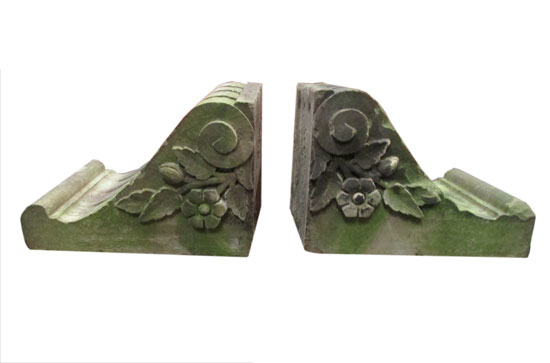 Pair Of Stone Corbels