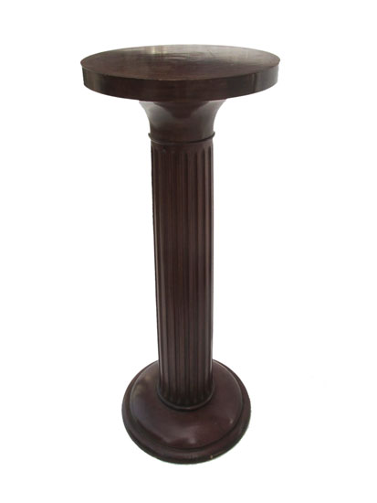 Mahogany Pedestal