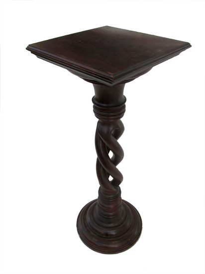 Mahogany Pedestal