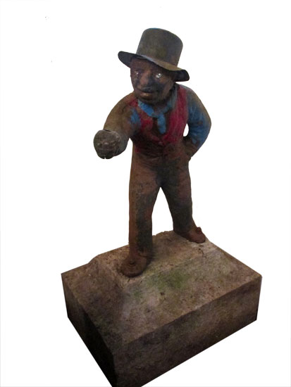 Cast Iron Lawn Jockey