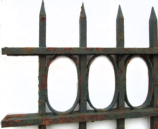 Cast Iron Spear Fencing