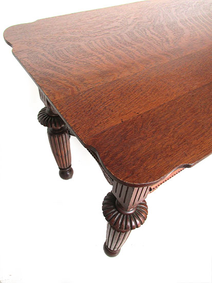 Carved Oak Table