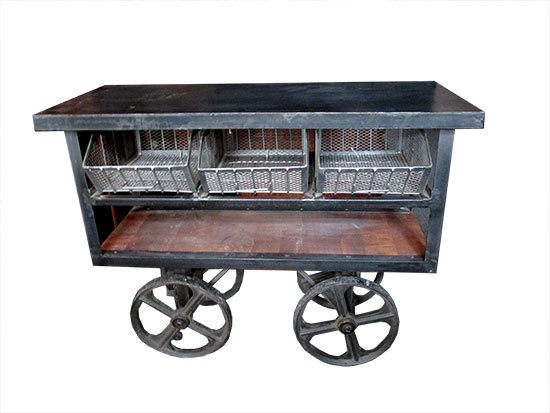 Industrial Style Cart