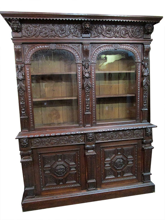 Two-Piece Bookcase