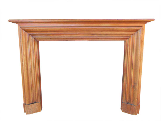 Oak Half Mantel