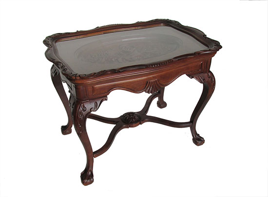 Carved Side Table