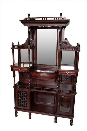 Nice Curio/Etagere Cabinet