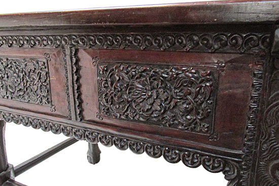 Chinese Carved Console Table