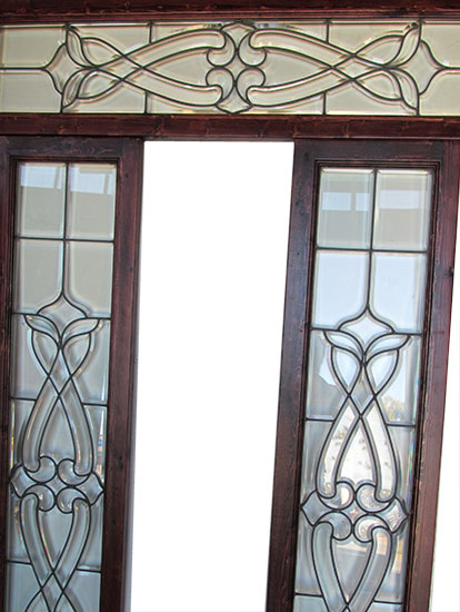 Three Piece Glass Door Surround