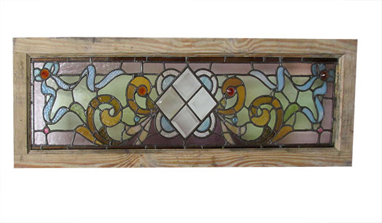 Stained & Beveled Glass Transom