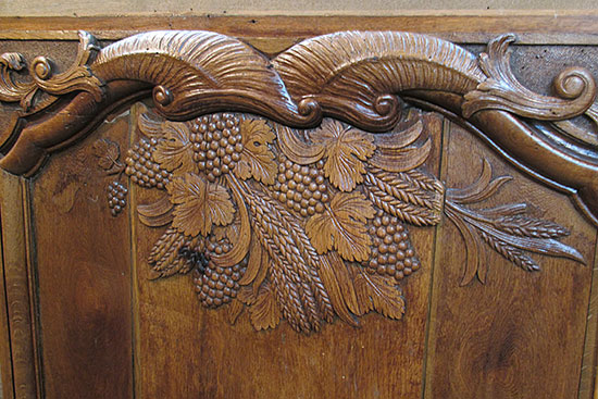 Pair of Large Carved Panels