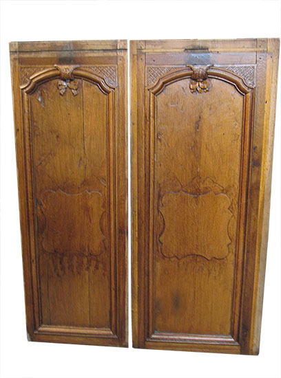 Pair of Carved Panels