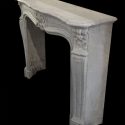 White Marble Mantel
