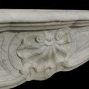 White Marble Mantel