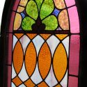 Pair of Gothic Stained Glass Windows