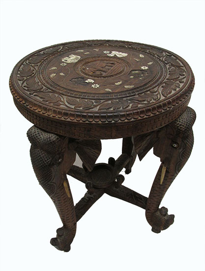 Carved Teak Table