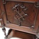 Marble Top Music Cabinet