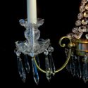 Pair Of Crystal Sconces