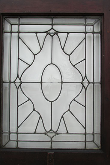 Beveled Glass Entry Door