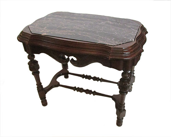 Small Marble Top Side Table