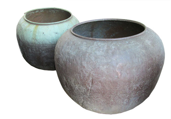 Xtra Lg Copper Pots