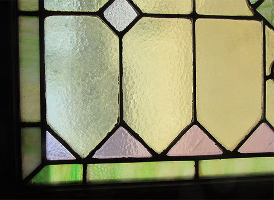Stained Glass Transom Window