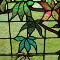 Arched Stained Glass Landing Window