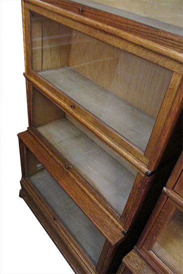 Oak Stepback Bookcase