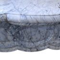 Grey French Louis XVI Marble Mantel