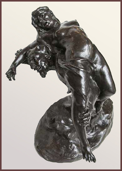 satyr statue