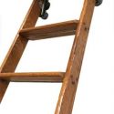 Wood Library Ladder