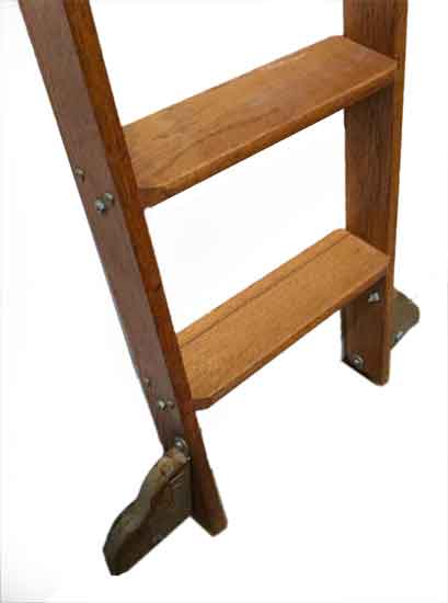 Wood Library Ladder