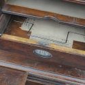 Two-Piece, 1911 Amberg Roll-top Cabinet Letter File