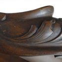1890 Carved Two-Seat Bench, with Griffins