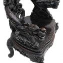 Carved Oriental Chair, with Dragon Motif