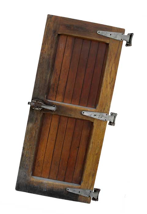 Insulated Wooden Cooler Door