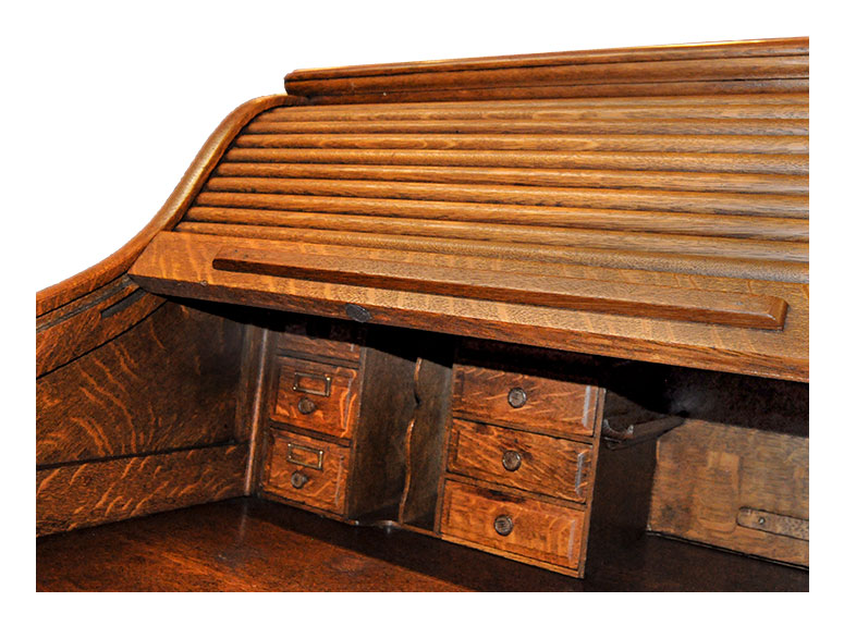 Oak Rolltop Desk, Circa 1900