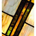 Stained Glass Transom Window, with Vine