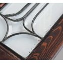 Pair of Clear, Beveled Sidelights