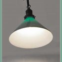 Twin-Shade Pool Table Light, with Adjustable Chain
