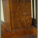 Vintage, 5-Foot, Revolving Oak Bookcase