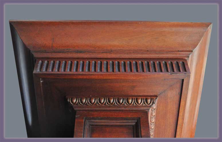 Custom Mahogany Sideboard, with Twisted Columns