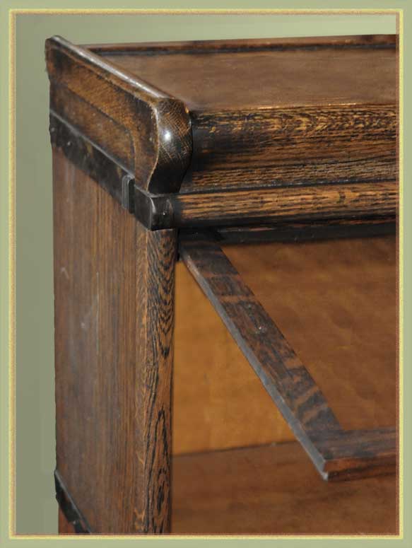 Globe-Wernicke 3-Stack Oak Bookcase